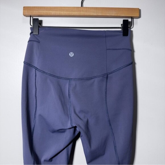 Lululemon Sculpt It Tight Leggings Greyvy High Rise Full Length Size 6 - Picture 11 of 14